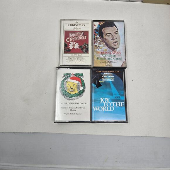 Christmas Music Cassette Tape Lot of 23 Country Gospel Ballads Orchestra Crosby - Picture 5 of 16